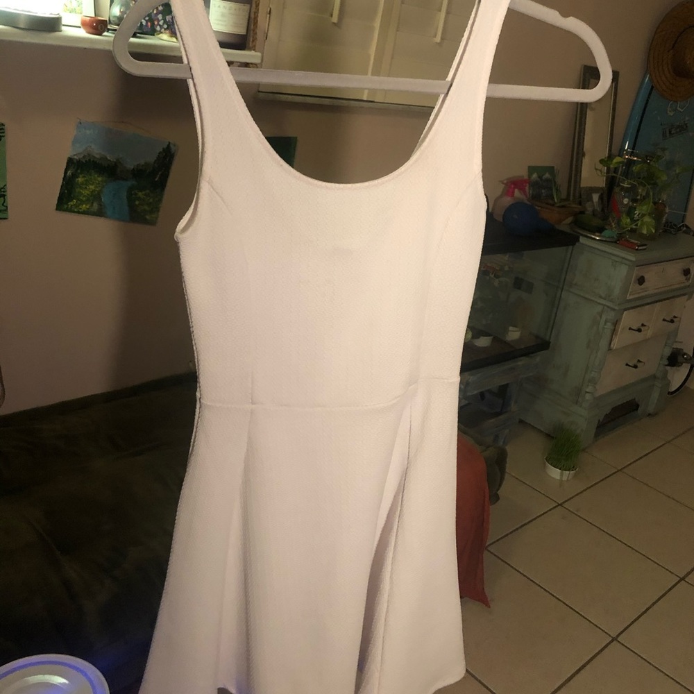 white dress